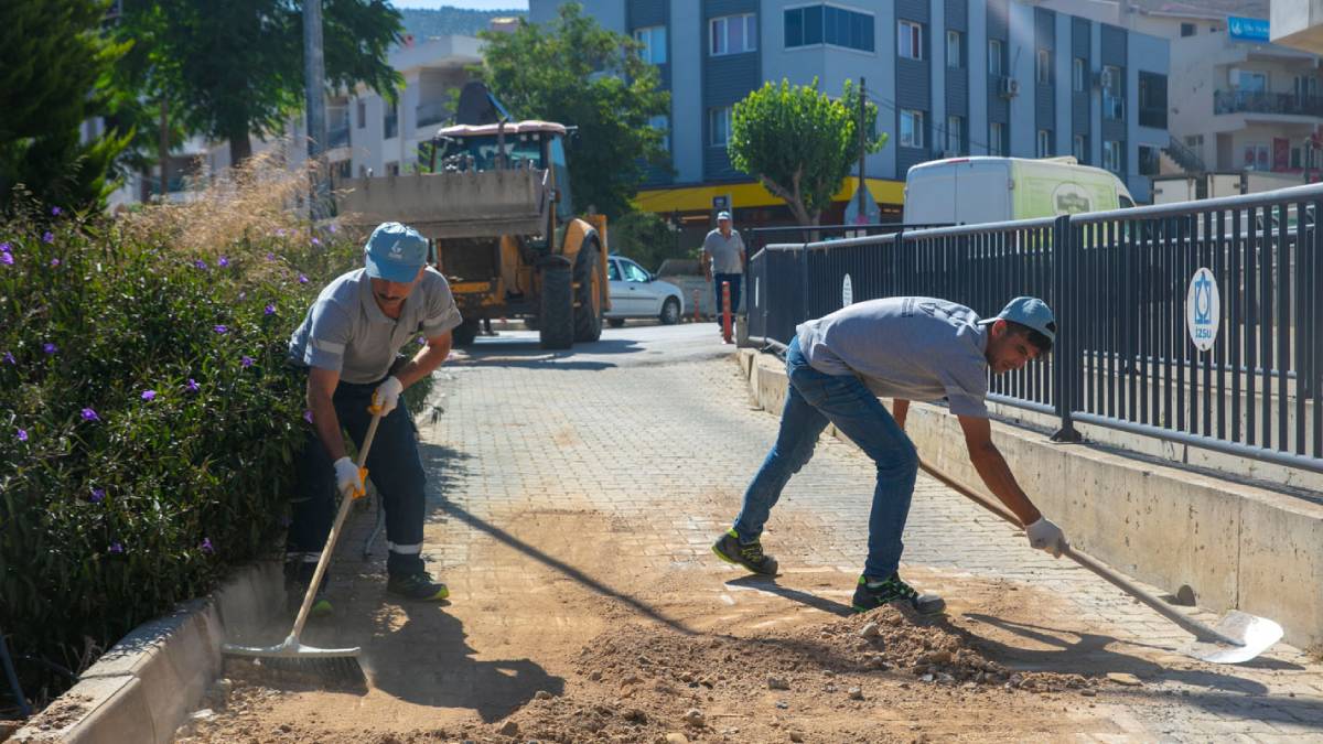 Güzelbahçe Belediyesinden hizmet seferberliği