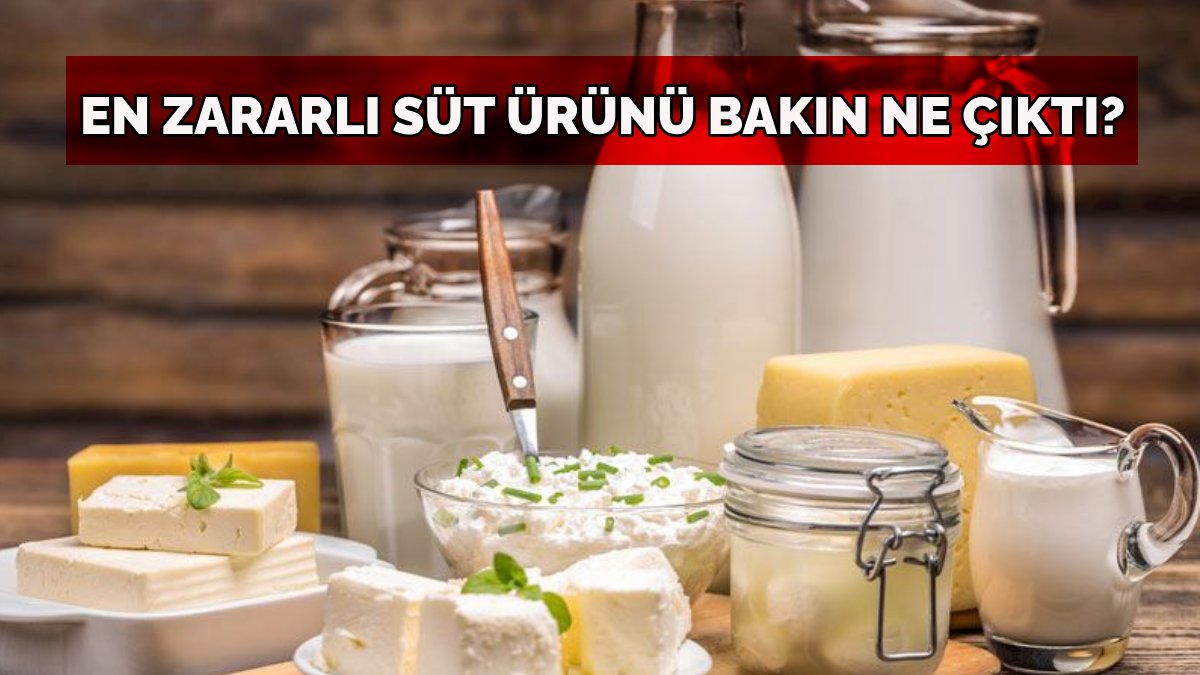 Tüketeni çok ama zararı bilinmiyor! Alırken iki kez düşünün: En zararlı süt ürünü seçildi