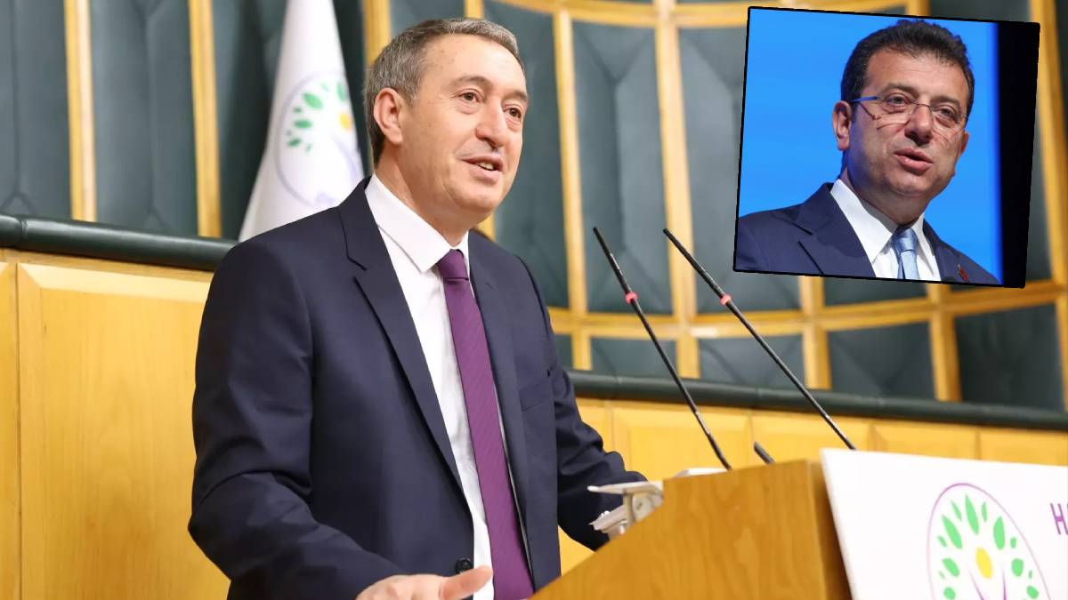 DEM'den İmamoğlu’na: CHP masada olursa hukuk, demokrasi, adalet olacak
