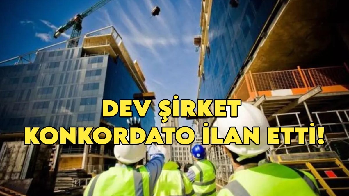 3 binden fazla firmaya iş sağlamıştı… Bursa’nın inşaat devi konkordato ilan etti!