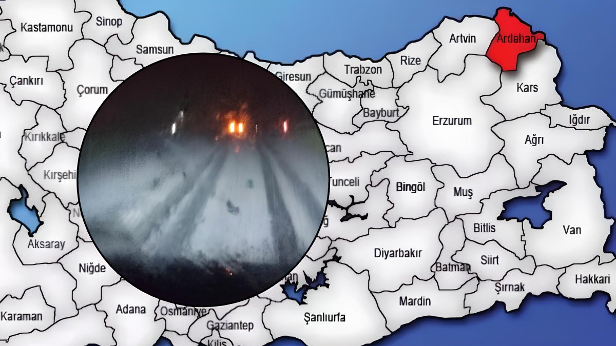 Yaz ortasında kış manzarası! Her yer beyaza büründü, sürücüler yolda mahsur kaldı: Meteoroloji uyarmıştı
