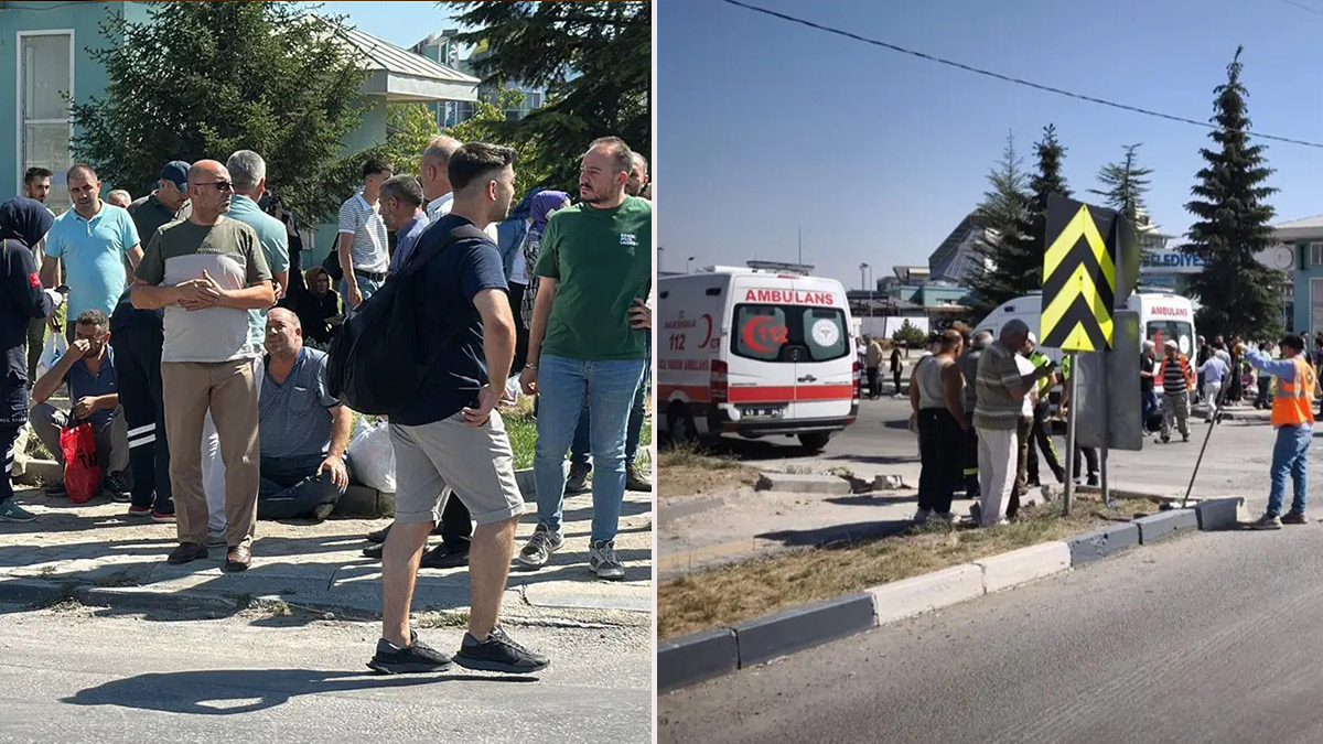 Facianın kıyısından dönüldü... Kütahya'da işçi servisi tankerle çarpıştı: Onlarca yaralı var