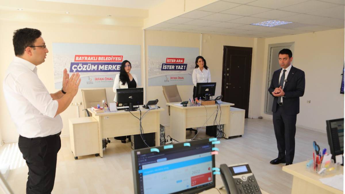 Bayraklı’da 15 ayda 26 bin 456 talep çözüme kavuştu