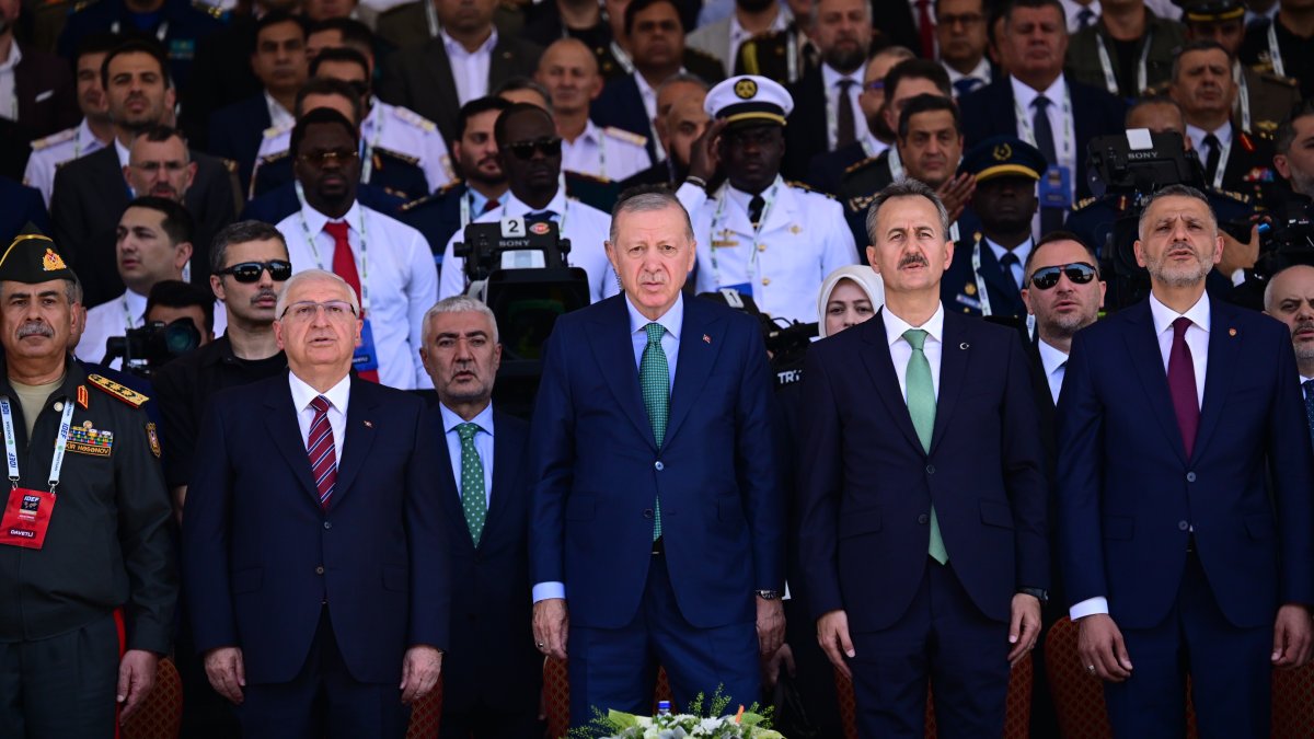 Erdoğan, IDEF 2025'e katıldı