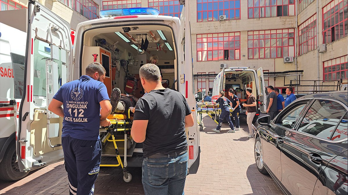 Zonguldak'ta maden ocağında gaz kaçağı: 5 işçi hastaneye kaldırıldı