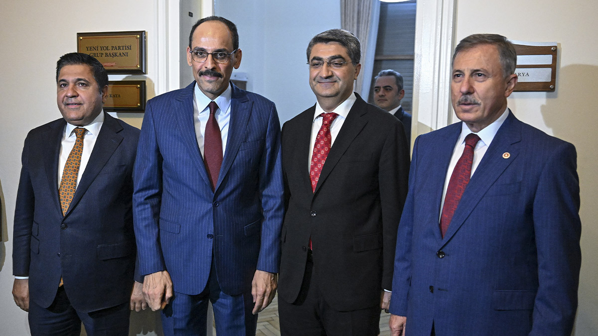 Kalın, Yeni Yol Grubunu ziyaret etti