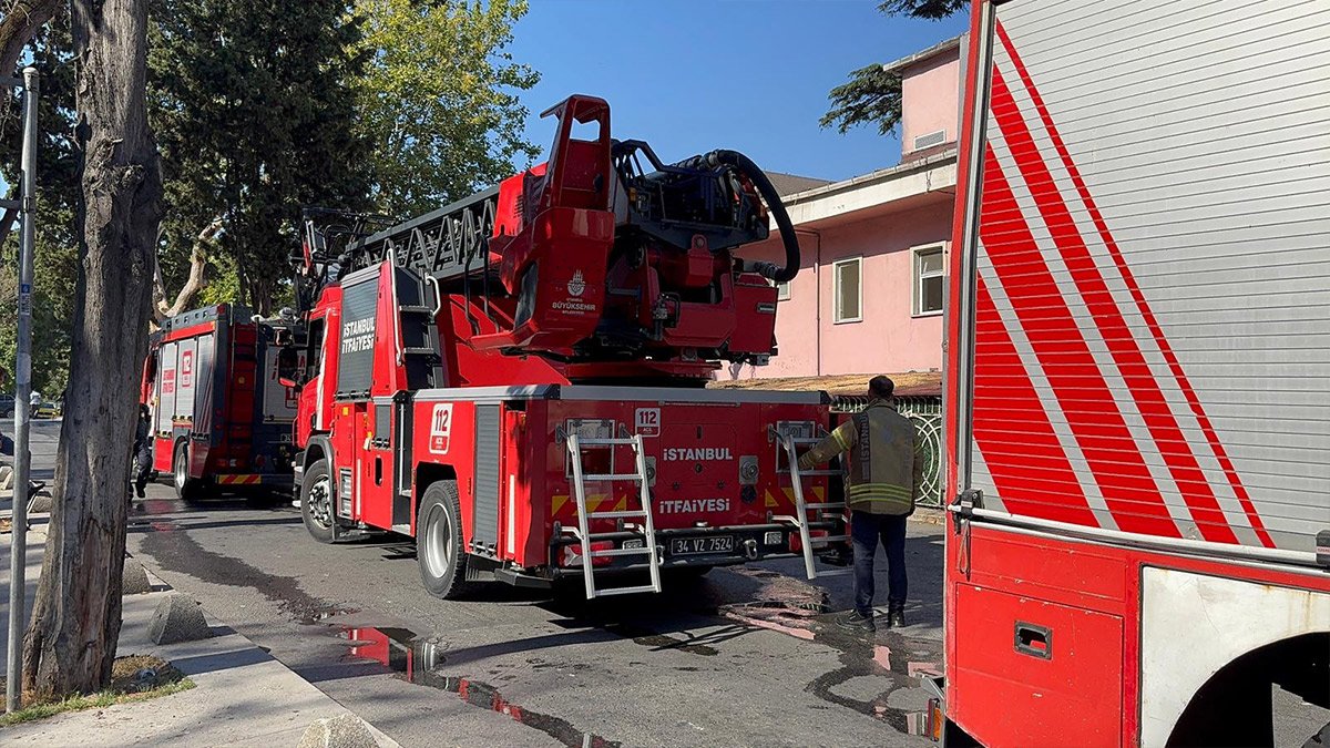 Baltalimanı Kemik Hastalıkları Hastanesi'nde yangın