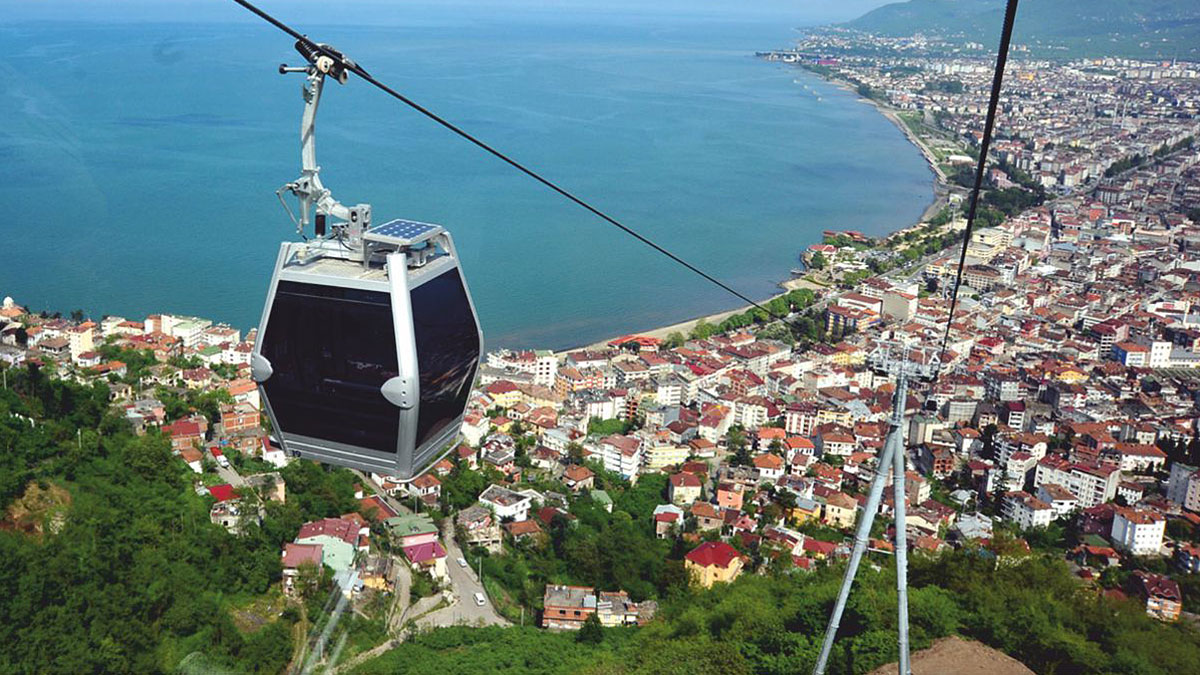Pazarkapı ile Atatürk Köşkü arası 15 dakika! Trabzon teleferik projesi hız kazanıyor