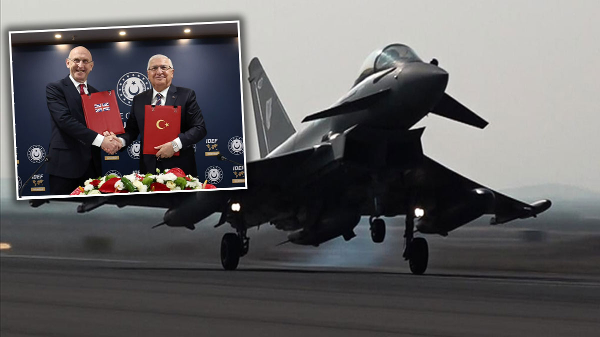İlk etapta 40 tane alınması gündemdeydi: Eurofighter için ilk imzalar atıldı