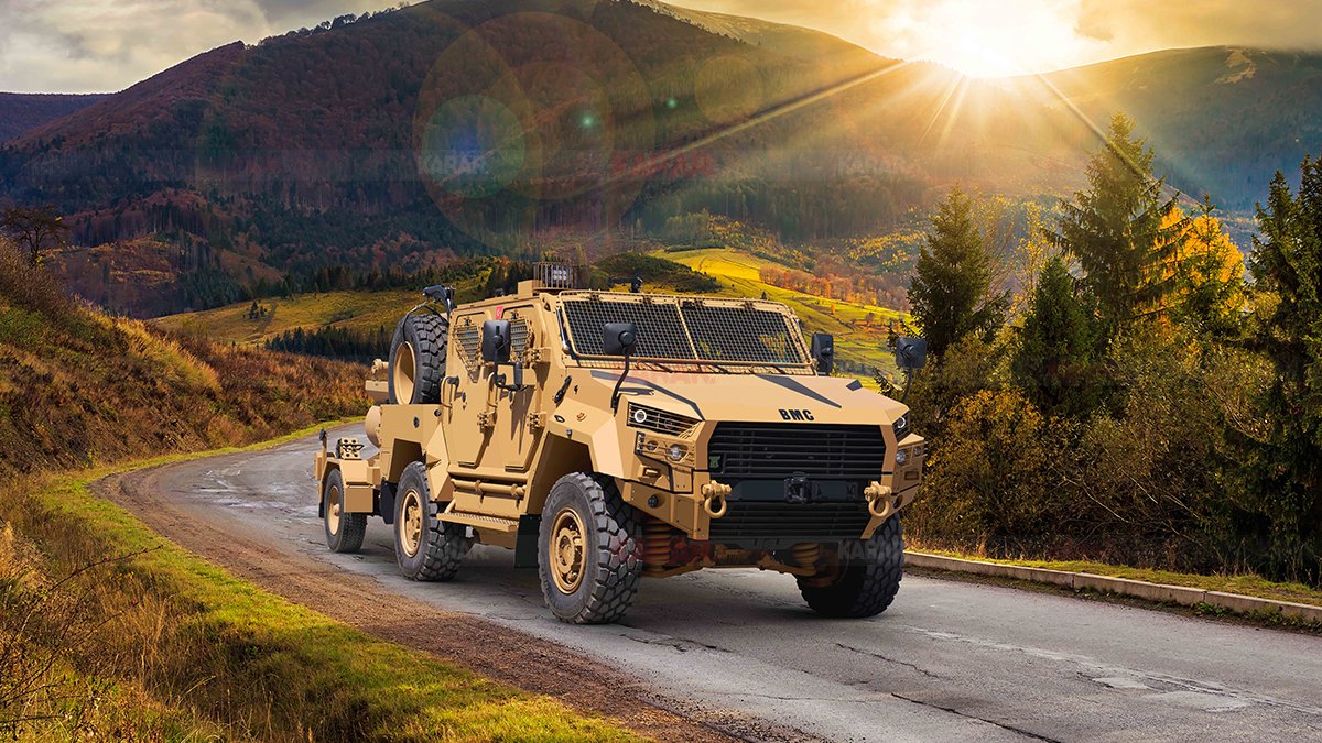 BMC, yüzde 100 yerli askeri araçlarını IDEF 2025'te tanıttı!