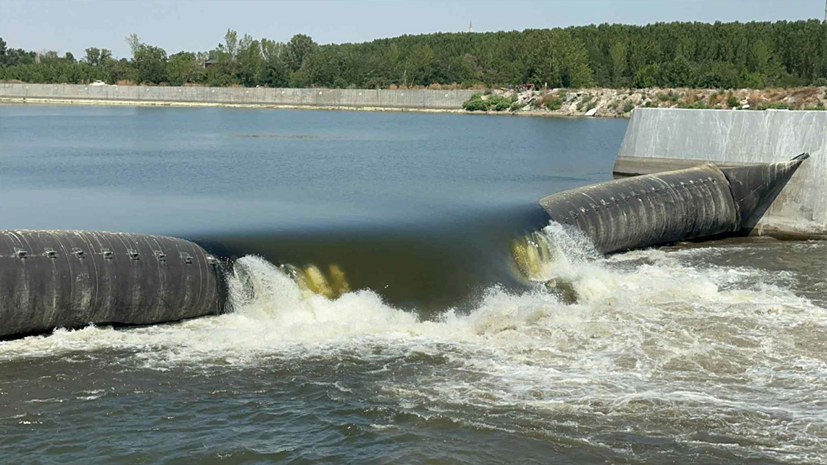 Kuraklık nedeniyle Meriç'e elektrik santralinden su salındı