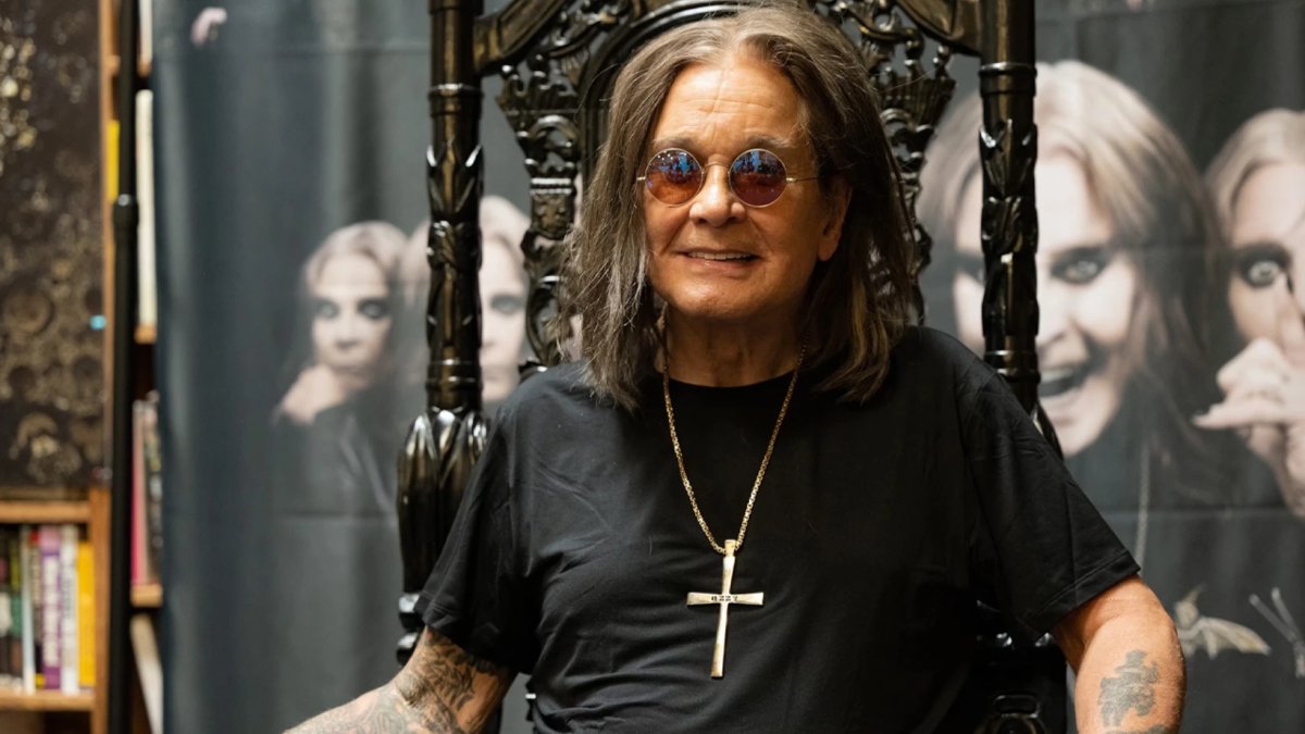 Ozzy Osbourne'un serveti dudak uçuklattı