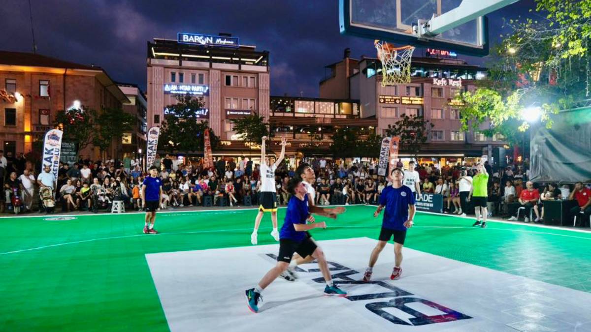 Sokak basketbolu başladı