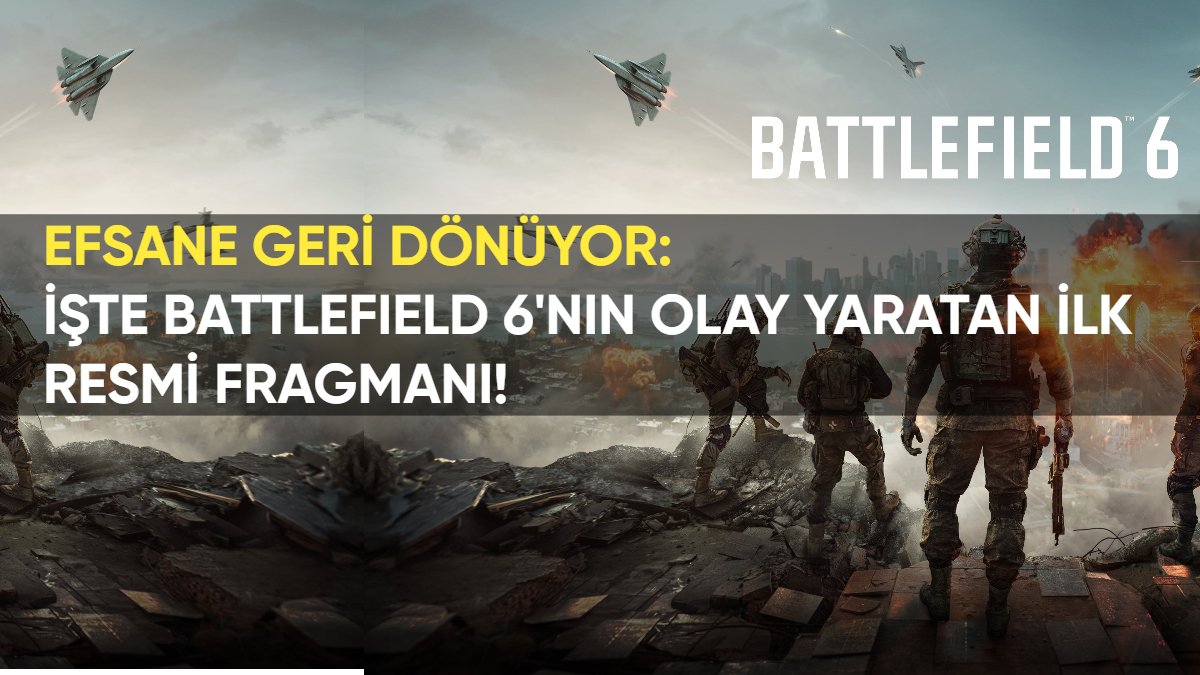 Battlefield 2042 unutulacak! Efsane geri dönüyor: İşte Battlefield 6'nın olay yaratan ilk resmi fragmanı!