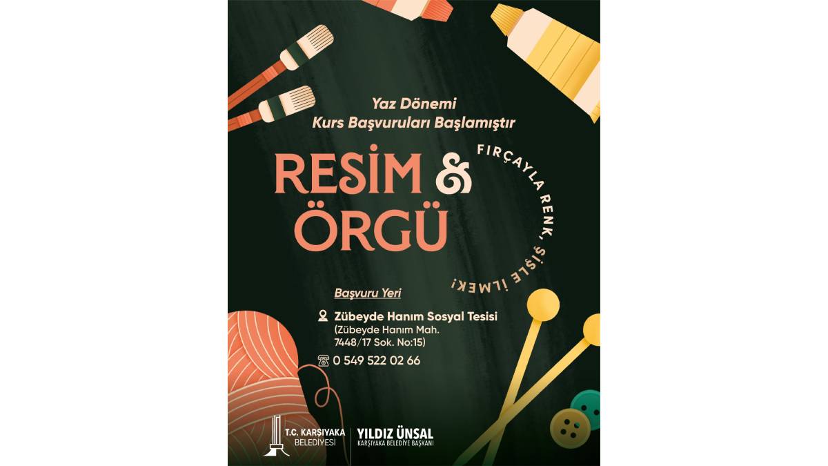 Zübeyde Hanım Tesisi’nde yaz kursları başlıyor