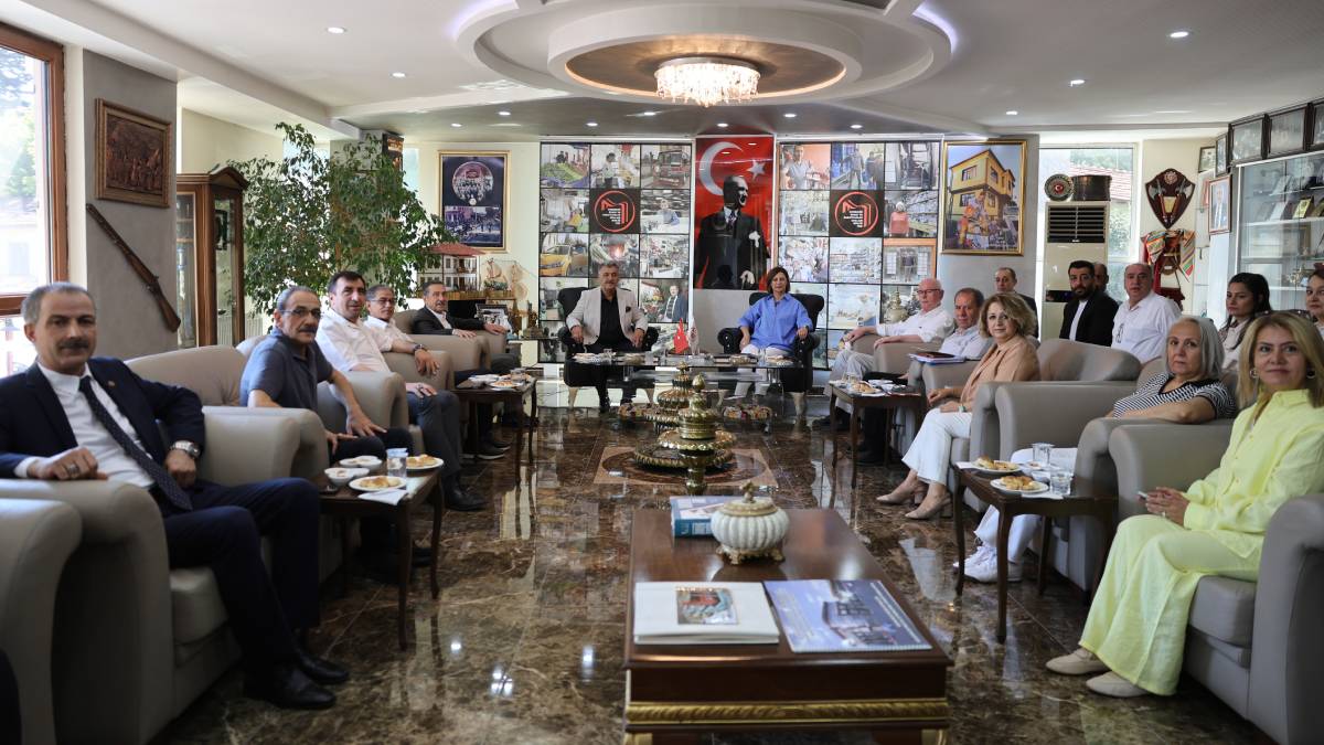 Üç başkan esnafın taleplerini dinledi