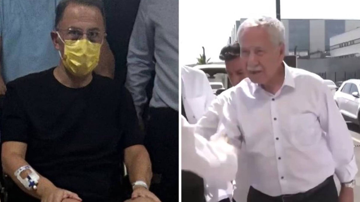 Murat Çalık'ı ziyaret eden Arınç'tan 'insaf' ve 'vicdan' çağrısı: İddianame yok, tutukluluk var