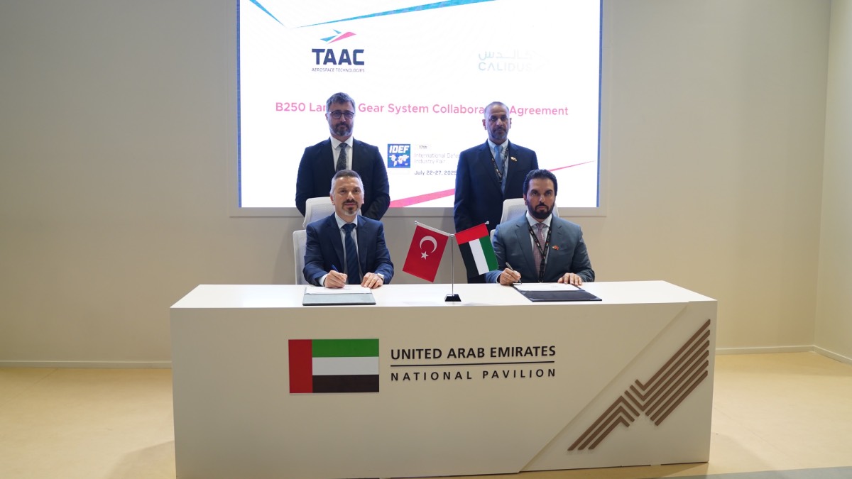 TAAC ve CALIDUS arasında B250 platformu için stratejik iş birliği
