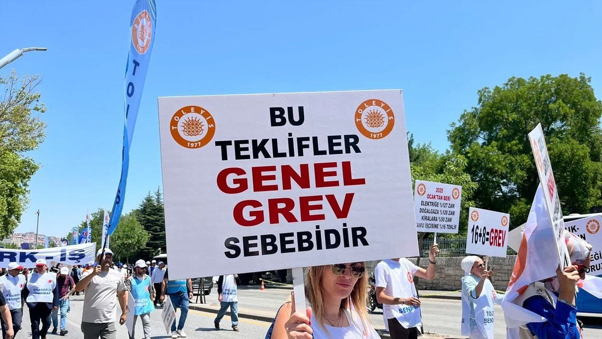 Dev Kamu İşçileri Grevi: 600 Bini Aşkin Çalışan Ücret Artışı İçin Alanlara İnecek!