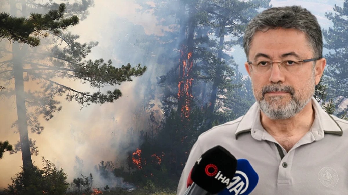 Bakan Yumaklı: 6 ilde 7 yangın kontrol altında