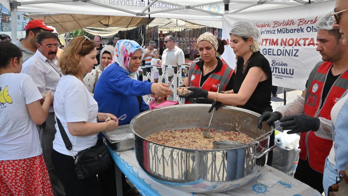Büyükşehir’den Çölyak hastalarına özel aşure