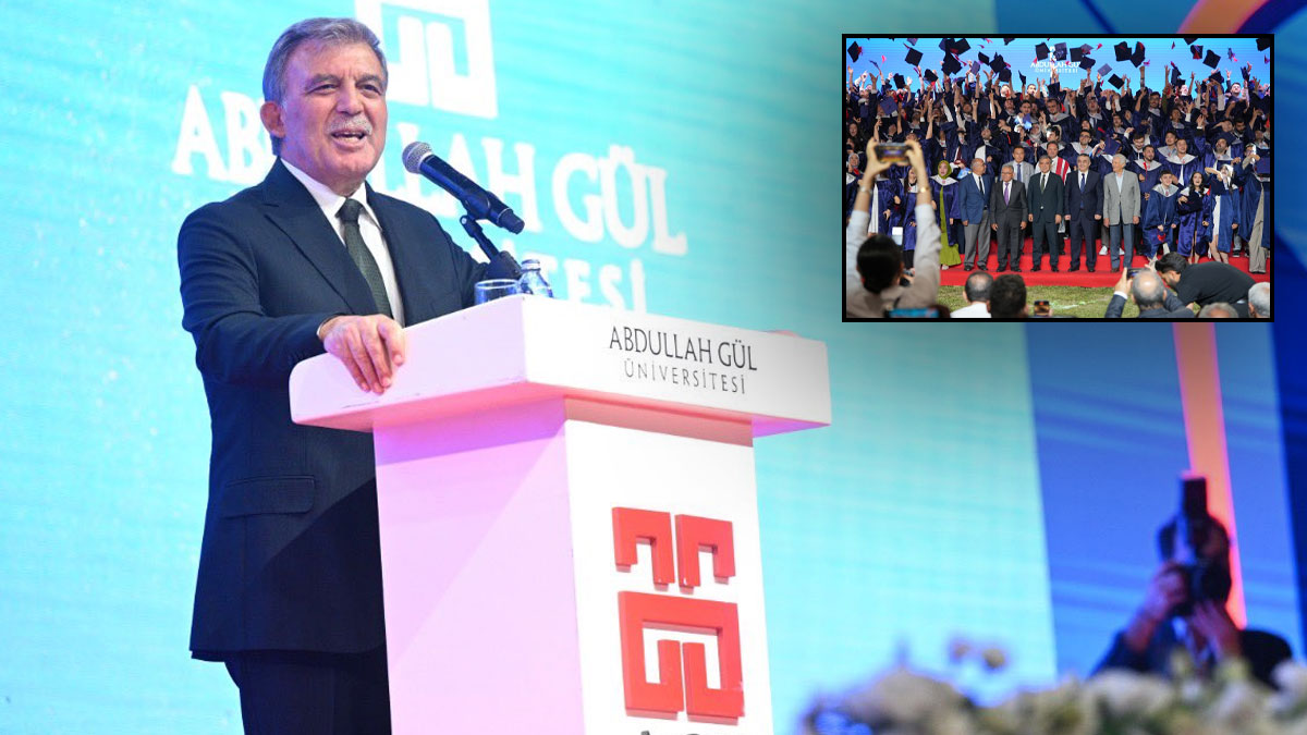 Gül’den AGÜ mezuniyetinde gençlere tavsiyeler: Erdemli insan olun, değişime ayak uydurun
