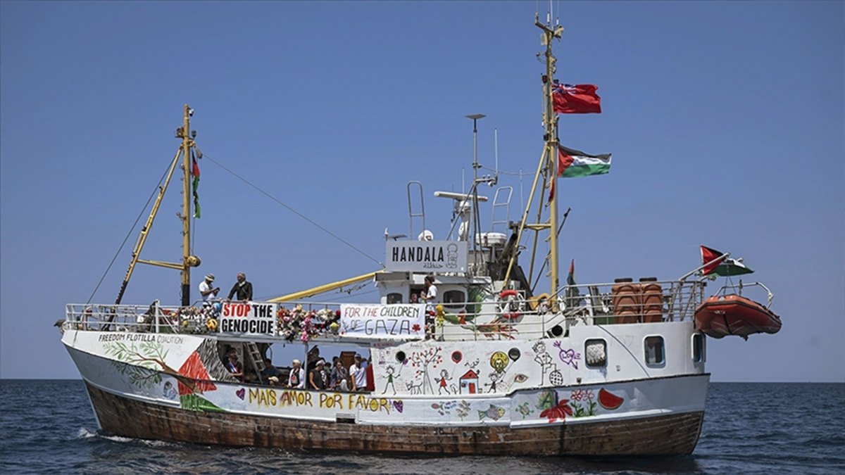 Hanzala gemisi kritik noktaya yaklaşıyor