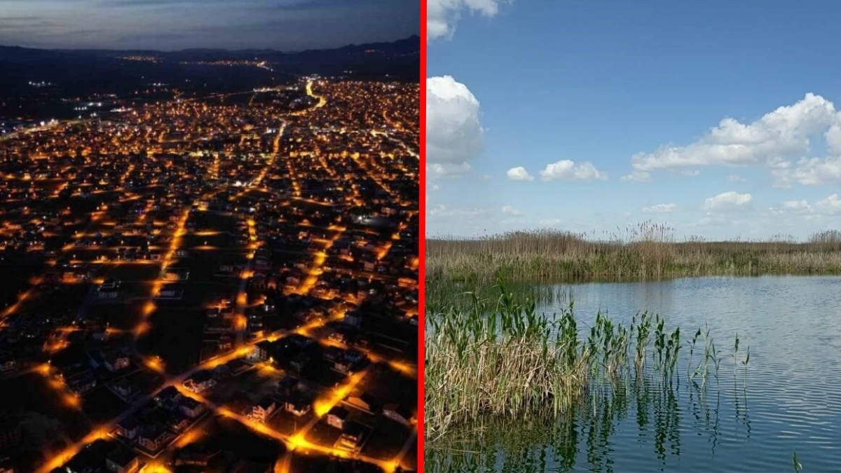 Göl çekildi, ilçe 1 metre çöktü! Kuraklığın acı tablosu endişe yarattı: Jeolojik tehlikeler gündemde