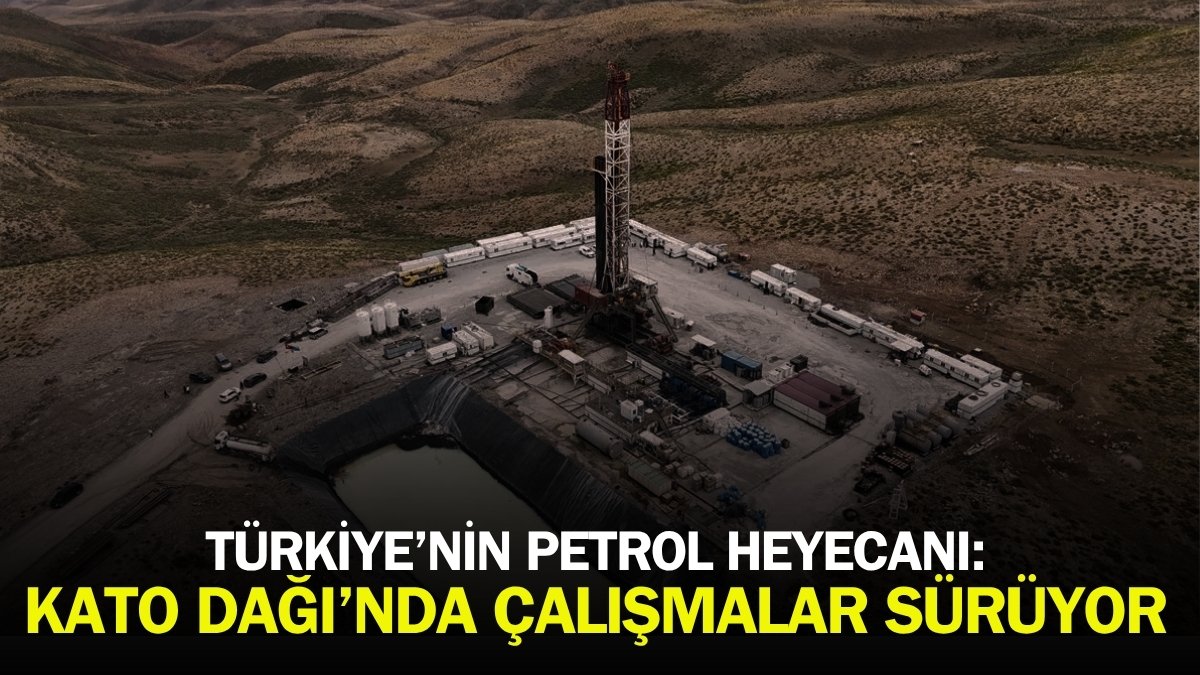 Türkiye'nin enerji bağımsızlığına doğru büyük adım! Kato Dağı’nda petrol heyecanı sürüyor: 2 bin 800 metreye inildi