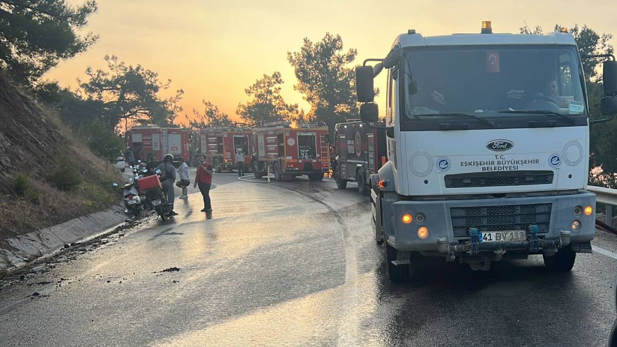 Eskişehir’den Bursa yangınına destek