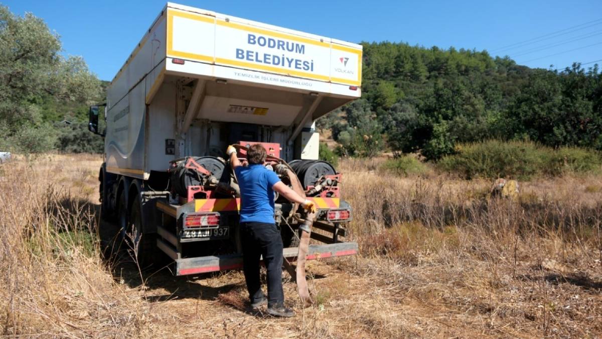 Belediyeden göletlere su takviyesi
