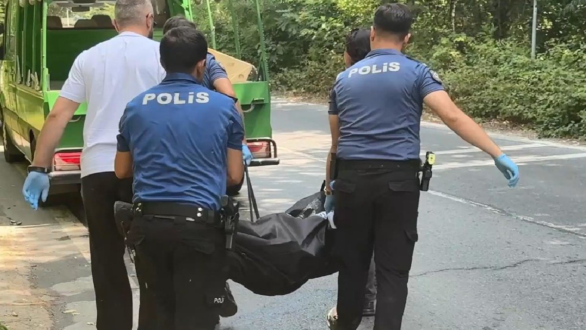 Sarıyer’de ormanlık alanda korkunç keşif: Başına poşet geçirilmiş erkek cesedi bulundu