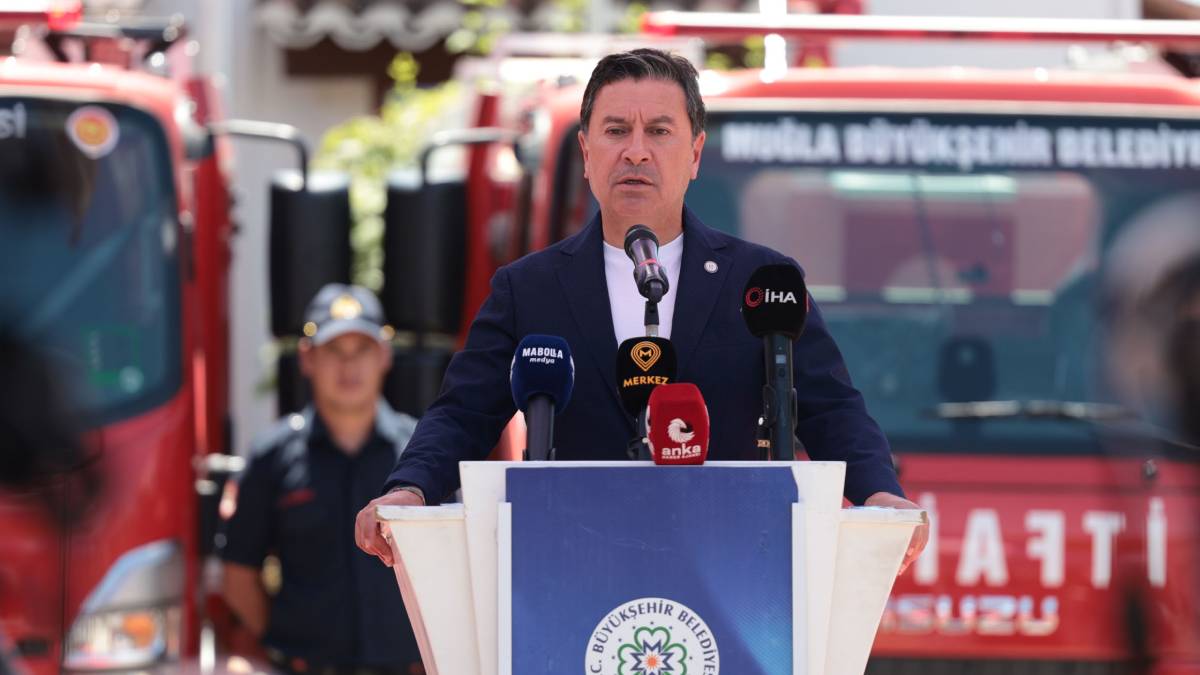 Büyükşehir’e ait yangın tankerleri görevde