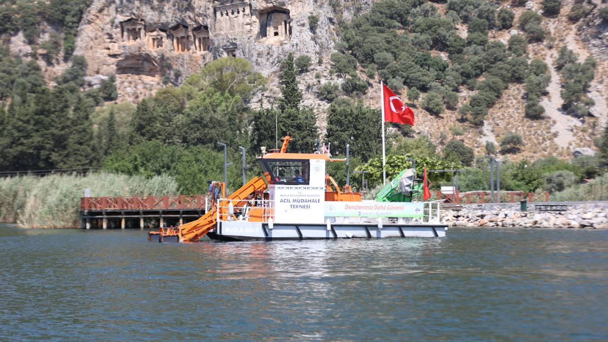 Caretta Caretta’lara mavi koruma MUĞLA BB-3 görevde