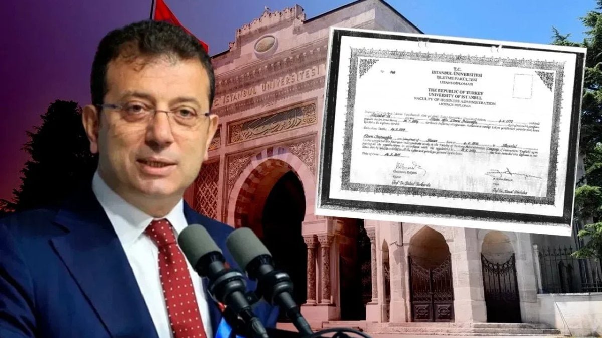 İstanbul Üniversitesi Rektörü: İmamoğlu’nun diplomasını iptal ettik, karar kesin