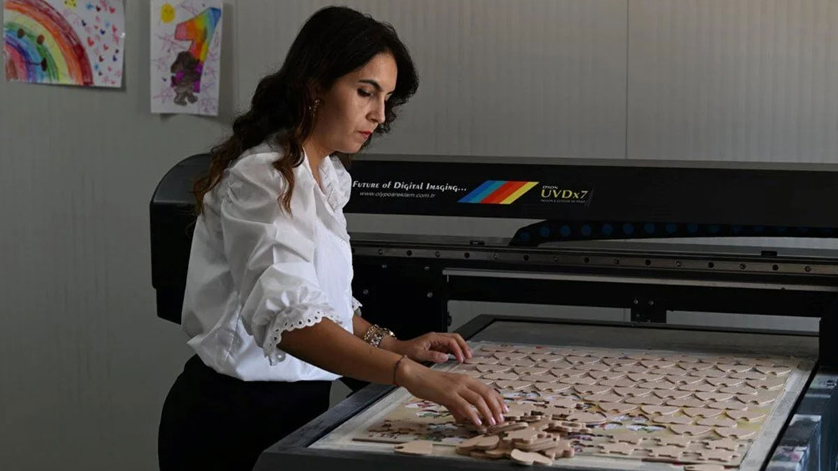 Kızı için hobi olarak başladığı işi ihracata taşıdı! KOSGEB'den aldığı destekle destan yazdı