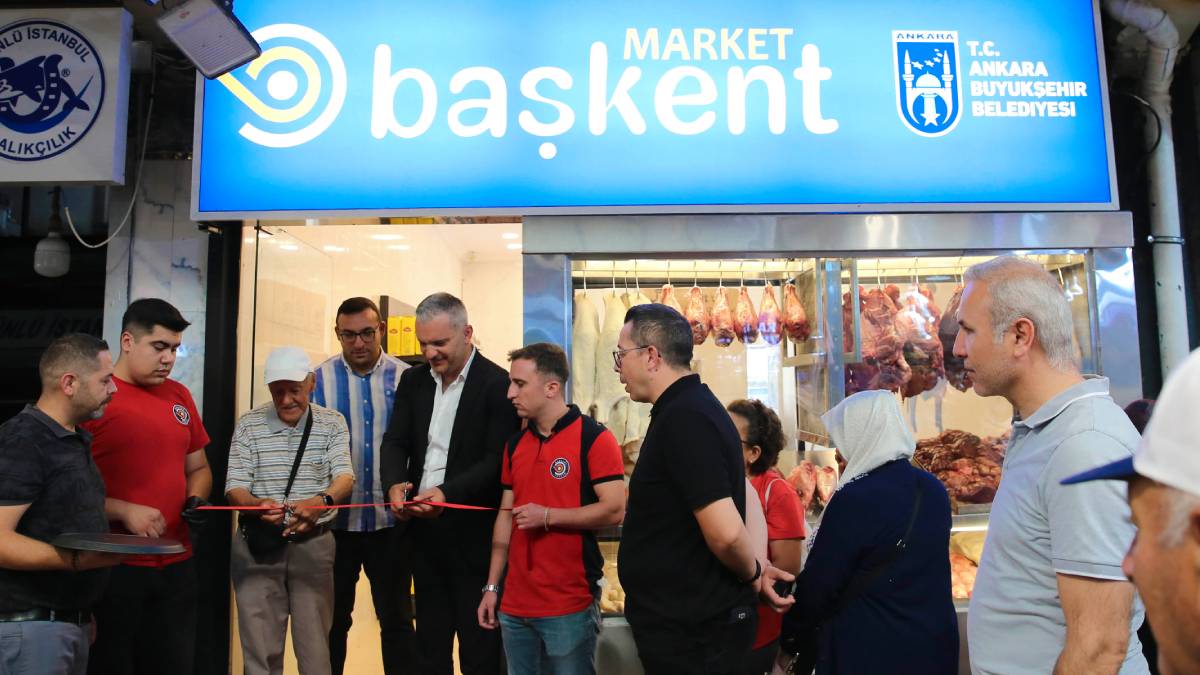 Başkent Market’in 8. şubesi tarihi Ulus Hali’nde açıldı