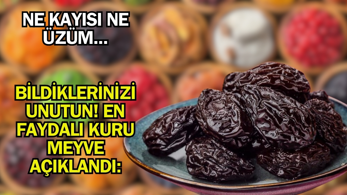 Ne kayısı ne üzüm ne de incir! Uzmanlar en sağlıklı kuru meyveyi açıkladı: Kemikleri çelik gibi yapıyor, hücreleri koruyor