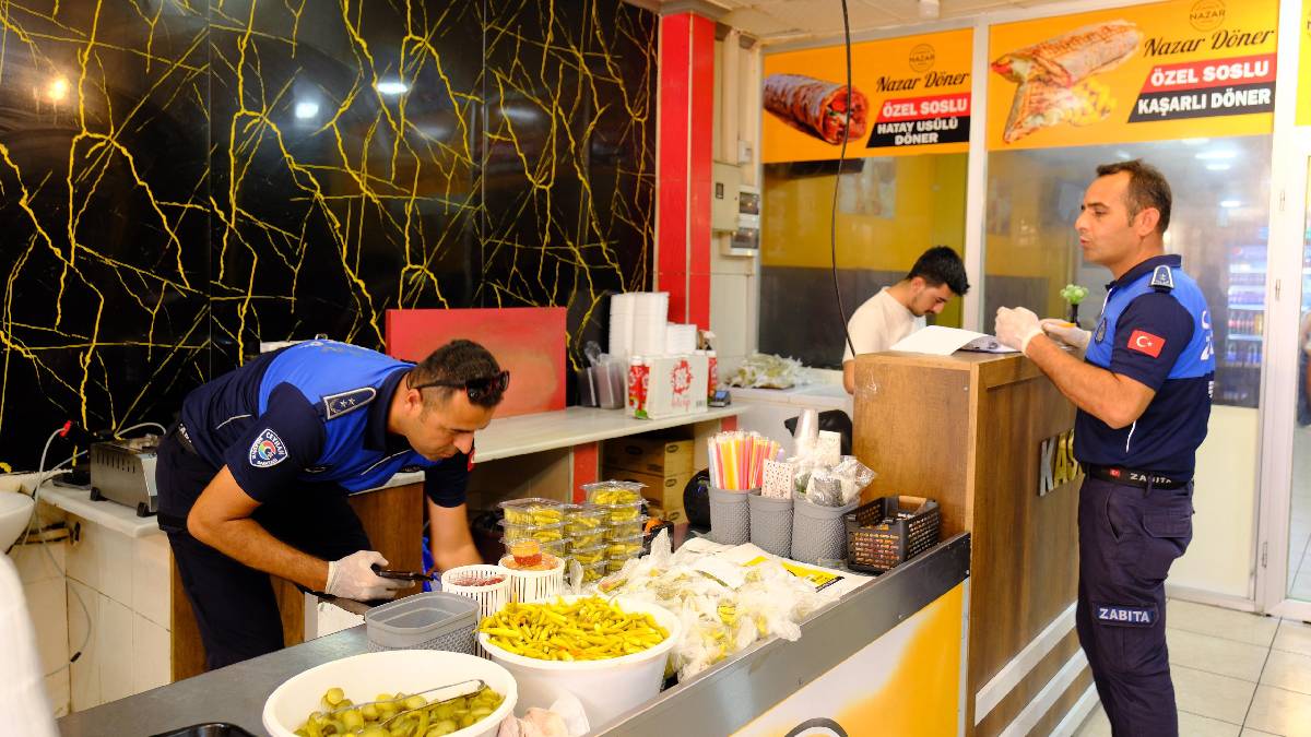 Ceyhan Belediyesi Zabıta Müdürlüğünden gıda güvenliği denetimi