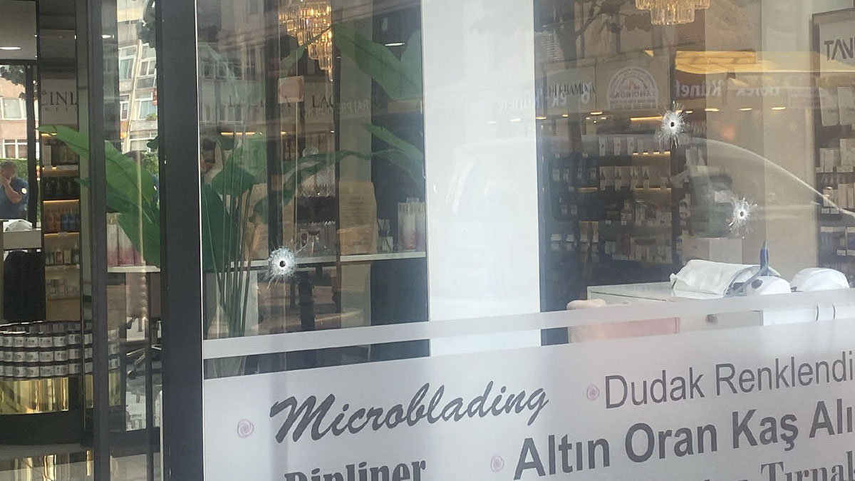Bakırköy'de güzellik merkezine silahlı saldırı