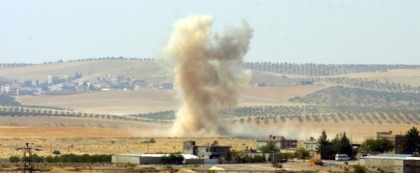 'Fırat Kalkanı' harekatı 7'nci gününde: 21 hedef vuruldu