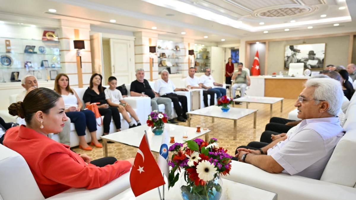 Antalya Alevi Bileşenleri’nden Başkan Vekili Özdemir’e destek ziyareti
