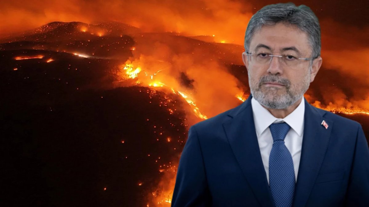 Yumaklı'dan orman yangınları açıklaması: Gece görüşlü helikopter kullanmamıza gerek yok'