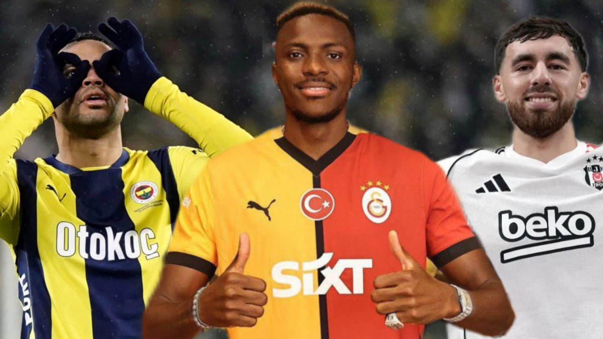Victor Osimhen'in transferiyle zirve değişti: İşte Süper Lig tarihinin en pahalı 10 transferi