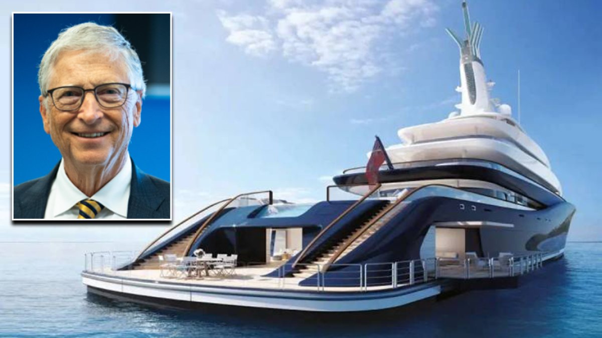 Bill Gates'in lüks yatı rekor fiyata satılıyor: İçinde hastane ve helikopter pisti var