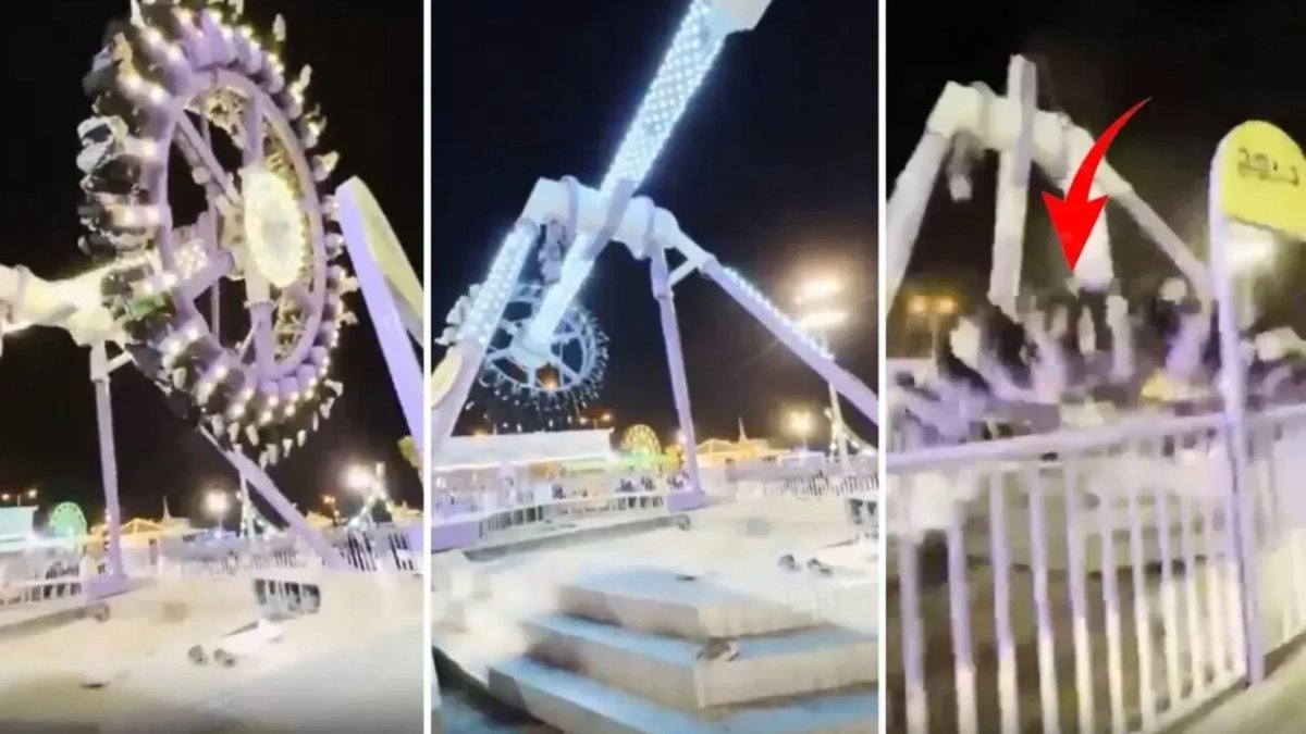 Suudi Arabistan'da lunapark kazası: 23 yaralı