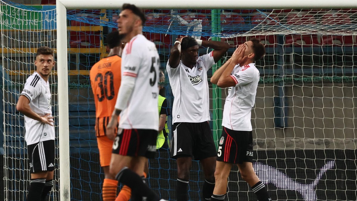 Kartal, Avrupa Ligi hayaline veda etti: Shakhtar Donetsk'e elenen Beşiktaş yoluna Konferans Ligi'nde devam edecek