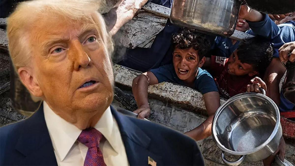 Trump: Gazze'de insanlar çok aç