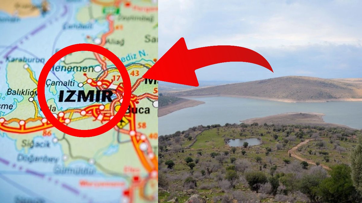 İzmir susuzluk tehlikesiyle yüz yüzeyken kurtarıcı Petkim oldu! Sanayi için yapılan barajın kapakları vatandaş için açıldı