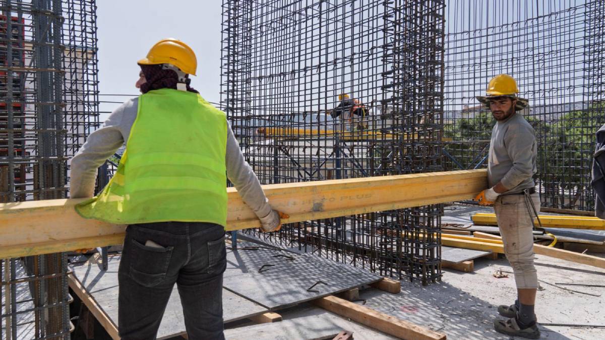 Eşrefpaşa Hastanesi inşaatı beşinci kata ulaştı